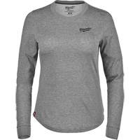 T-shirt hybride &agrave; manches longues FREEFLEX, Femmes, T-petit, Gris Northern Industrial Supply Inc.