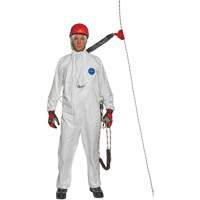 Harness-Compatible Disposable Coverall, Small, White, Tyvek&reg; 500 Northern Industrial Supply Inc.