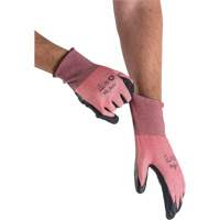 Gants &eacute;cologiques, l&eacute;gers, et r&eacute;sistants &agrave; la coupe, &agrave; haute dext&eacute;rit&eacute;, Taille 7, Calibre 18, Rev&ecirc;tement Mousse de nitrile, Enveloppe en Acier inoxydable/PEHP/rPET, ASTM ANSI niveau A4 Northern Industrial Supply Inc.