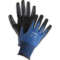 Gants l&eacute;gers et haute dext&eacute;rit&eacute; r&eacute;sistants &agrave; la coupe, Taille 7, Calibre 18, Rev&ecirc;tement Mousse de nitrile, Enveloppe en Acier inoxydable/PEHP/Tungst&egrave;ne, ASTM ANSI niveau A9 Northern Industrial Supply Inc.