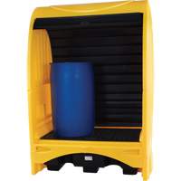 2-Drum Hard Cover Spill Pallet, 43.11" L x 61.61" W x 83.07" H, 1433 lbs. Load Capacity Northern Industrial Supply Inc.