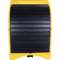 4-Drum Hard Cover Spill Pallet, 68.11" L x 61.61" W x 83.07" H, 1433 lbs. Load Capacity Northern Industrial Supply Inc.