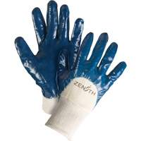 Gants &agrave; doublure interlock de poids moyen, 9/Grand, R&ecirc;vetement Nitrile, Enveloppe en Coton Northern Industrial Supply Inc.