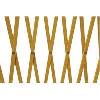 Expandable Barrier, 84" H x 20' L, Yellow Northern Industrial Supply Inc.