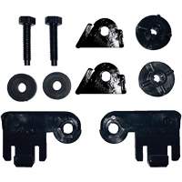 Jeu d'adaptateurs A5 noir pour casques &agrave; fentes Northern Industrial Supply Inc.