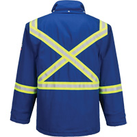 Parka dhiver isol&eacute;e 88/12 Bizflame, Bleu, Petit Northern Industrial Supply Inc.
