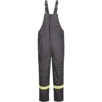 Pantalon &agrave; bavette isol&eacute; 88/12 Bizflame, Coton/Nylon, Petit, Gris Northern Industrial Supply Inc.