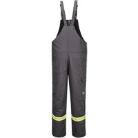 Pantalon &agrave; bavette isol&eacute; 88/12 Bizflame, Coton/Nylon, Petit, Gris Northern Industrial Supply Inc.