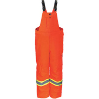 Heavy-Duty FR-Treated Journeyman 300D Trilobal Rip-Stop Coveralls, Polyester, Small, High Visibility Orange Northern Industrial Supply Inc.