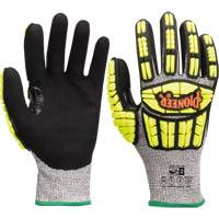 Gants r&eacute;sistant aux coupures et chocs, Petit, Paume en Synth&eacute;tique, Poignet Poignet en tricot Northern Industrial Supply Inc.