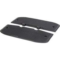 Embouts d'extr&eacute;mit&eacute;s pour bosse de d&eacute;c&eacute;l&eacute;ration, Caoutchouc, 3' lo x 20" la x 2" h Northern Industrial Supply Inc.
