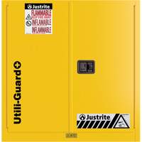 Armoire de s&eacute;curit&eacute; pour produits inflammables Utili-Guard+, 30 gal., 1 Porte(s), 43" La x 44" h x 22" p Northern Industrial Supply Inc.