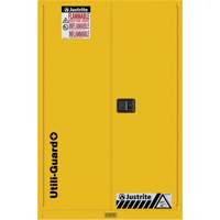 Armoire de s&eacute;curit&eacute; pour produits inflammables Utili-Guard+, 45 gal., 2 Porte(s), 43" La x 65" h x 22" p Northern Industrial Supply Inc.