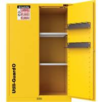 Armoire de s&eacute;curit&eacute; pour produits inflammables Utili-Guard+, 45 gal., 2 Porte(s), 43" La x 65" h x 22" p Northern Industrial Supply Inc.
