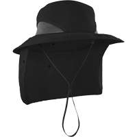 Chill-Its 8934 Ranger Hat with Neck Shade, Small/Medium, Black Northern Industrial Supply Inc.