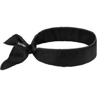 Bandeau de refroidissement Chill-Its 6702 avec polym&egrave;res int&eacute;gr&eacute;s et fermeture &agrave; nouer, Noir Northern Industrial Supply Inc.