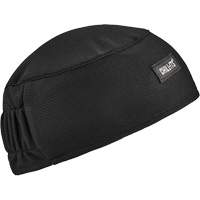 Chill-Its 6630 High-Performance Skull Cap with Terry Cloth Sweatband, Black Northern Industrial Supply Inc.