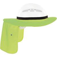 Chill-Its 6661 Universal Hard Hat Brim with Neck Shade, Hi-Vis Lime Northern Industrial Supply Inc.
