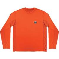 Chemise de refroidissement &agrave; manches longues avec protection solaire et UV Chill-Its 6689, Orange, Petit Northern Industrial Supply Inc.