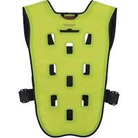 Veste de refroidissement &eacute;vaporatif Chill-Its 6685 avec fermeture &agrave; glissi&egrave;re, T-petit, Jaune lime haute visibilit&eacute; Northern Industrial Supply Inc.