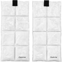 Veste de refroidissement &agrave; changement de phase l&eacute;g&egrave;re avec sachets de recharge Chill-Its 6260, Petit/Moyen, Orange Northern Industrial Supply Inc.