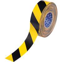 ToughStripe&reg; Max Floor Marking Tape, 2" x 100', Polyester, Black and Yellow Northern Industrial Supply Inc.