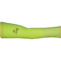 Max Cut Resistant Sleeves - Small, TenActiv, 12", ASTM ANSI Level A9, High Visibility Lime Northern Industrial Supply Inc.