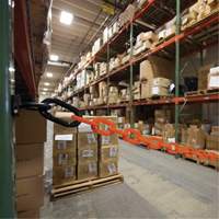 Magnetic Chain Barrier Warehouse Kit, Orange, 2" Link, 15' Length Northern Industrial Supply Inc.