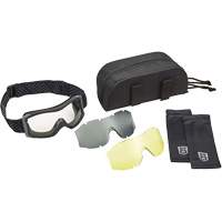 Ensemble de lunettes &agrave; coque &agrave; protection balistique X1000, Lentille Ambr&eacute;e/Transparent, Antibu&eacute;e/Anti-&eacute;gratignures, Ventilation Directe Northern Industrial Supply Inc.