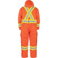 High-Visibility Lined Canvas Overalls, Small, High Visibility Orange Northern Industrial Supply Inc.