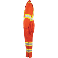 Combinaison non doubl&eacute;e haute visibilit&eacute;, Petit, Orange haute visibilit&eacute; Northern Industrial Supply Inc.