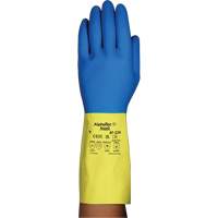 Alphatec&reg; 87-224 Chemical-Resistant Gloves, Size 7, 12.8" L, Neoprene/Rubber Latex, Cotton/Flock-Lined Inner Lining, 26.8-mil Northern Industrial Supply Inc.