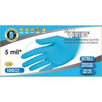 34600 Disposable Gloves, Small, Nitrile, 5-mil, Powder-Free, Blue Northern Industrial Supply Inc.