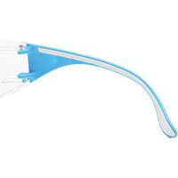 Lunettes de s&eacute;curit&eacute; bleu/blanc Adapt Lite, Lentille Transparent, Antibu&eacute;e/Anti-&eacute;gratignures, ANSI Z87+/R&eacute;pond ou surpasse la norme CSA Z94.3 Northern Industrial Supply Inc.
