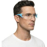 Lunettes de s&eacute;curit&eacute; bleu/blanc Adapt Lite, Lentille Transparent, Antibu&eacute;e/Anti-&eacute;gratignures, ANSI Z87+/R&eacute;pond ou surpasse la norme CSA Z94.3 Northern Industrial Supply Inc.