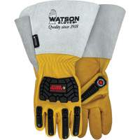 Gants r&eacute;sistants &agrave; leau Storm Trooper, Petit, Paume en Cuir de vache, Poignet Manchette Northern Industrial Supply Inc.