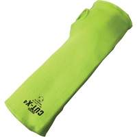 Cut-X&reg; Cut-Resistant Sleeve with Thumb Hole, Fibreglass/Polyethylene, 10", ASTM ANSI Level A4, High Visibility Lime Northern Industrial Supply Inc.
