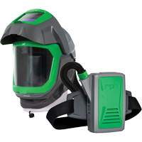 Masque de respirateur Z-Link avec joint de visage, visi&egrave;re & montage &agrave; ceinture, Respirateur &agrave; masque/Masque de soudage, Pile Lithium-ion Northern Industrial Supply Inc.