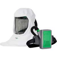 Respirateur T-Link avec casquette, tube de respiration, montage &agrave; la ceinture & APR motoris&eacute; PX5, Cagoule ample & visi&egrave;re, Pile Lithium-ion Northern Industrial Supply Inc.