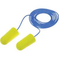 Bouchons d'oreilles n&eacute;on jaune E-A-Rsoft, Vrac - Sac en poly, Avec cordon Northern Industrial Supply Inc.