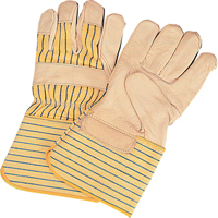 Standard-Duty Dry-Palm Fitters Gloves, Large, Grain Cowhide Palm, Cotton Inner Lining Northern Industrial Supply Inc.