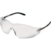 Lunettes de s&eacute;curit&eacute; Blackjack, Lentille Transparent, Anti-&eacute;gratignures, ANSI Z87+/R&eacute;pond ou surpasse la norme CSA Z94.3 Northern Industrial Supply Inc.