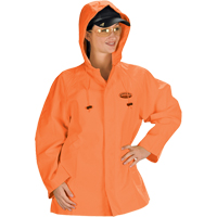 V&ecirc;tements imperm&eacute;ables Hurricane ignifuges et r&eacute;sistants &agrave; l'huile, veste, 4T-Grand, Orange haute visibilit&eacute; Northern Industrial Supply Inc.