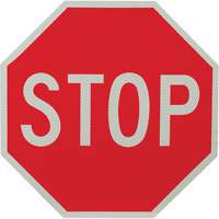 Double-Sided "Stop/Slow" Traffic Control Sign Northern Industrial Supply Inc.