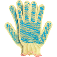 Gants en tricot avec pois, Taille Petit/7, Calibre 7, Rev&ecirc;tement PVC, Enveloppe en Kevlar, ANSI/ISEA 105 niveau 2 Northern Industrial Supply Inc.