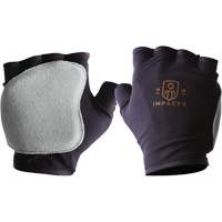 Anti-Impact Fingerless Right-Hand Glove, X-Small, Split Leather Palm, Slip-On Cuff Northern Industrial Supply Inc.