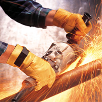 Vibration Protective Air Glove&reg;, Size X-Small, Grain Leather Palm Northern Industrial Supply Inc.