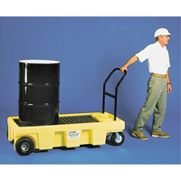 Poly-Spillcart Cart ATC, 66.5" L x 29" W x 46.9" H, 57 US gal. Spill Cap. Northern Industrial Supply Inc.