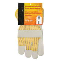 Gants d'ajusteur doubl&eacute;s pour l'hiver &agrave; paume renforc&eacute;e, Grand, Paume en Cuir fleur de vache, Doublure en Molleton de coton Northern Industrial Supply Inc.