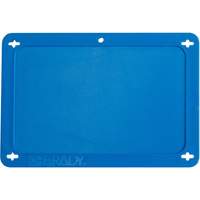 &eacute;tiquette vierge pour vanne, Plastique, 4-3/4" la x 3-1/4" h Northern Industrial Supply Inc.